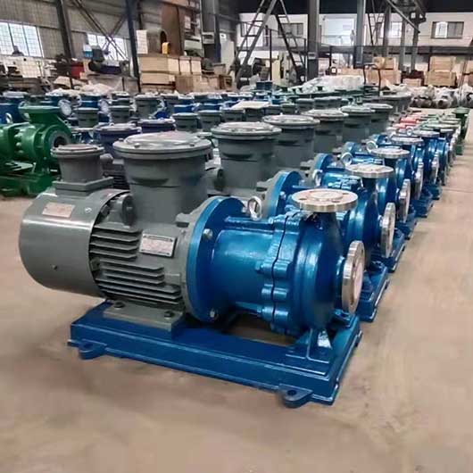 衬氟泵如何改进维修工艺，减少水力损失